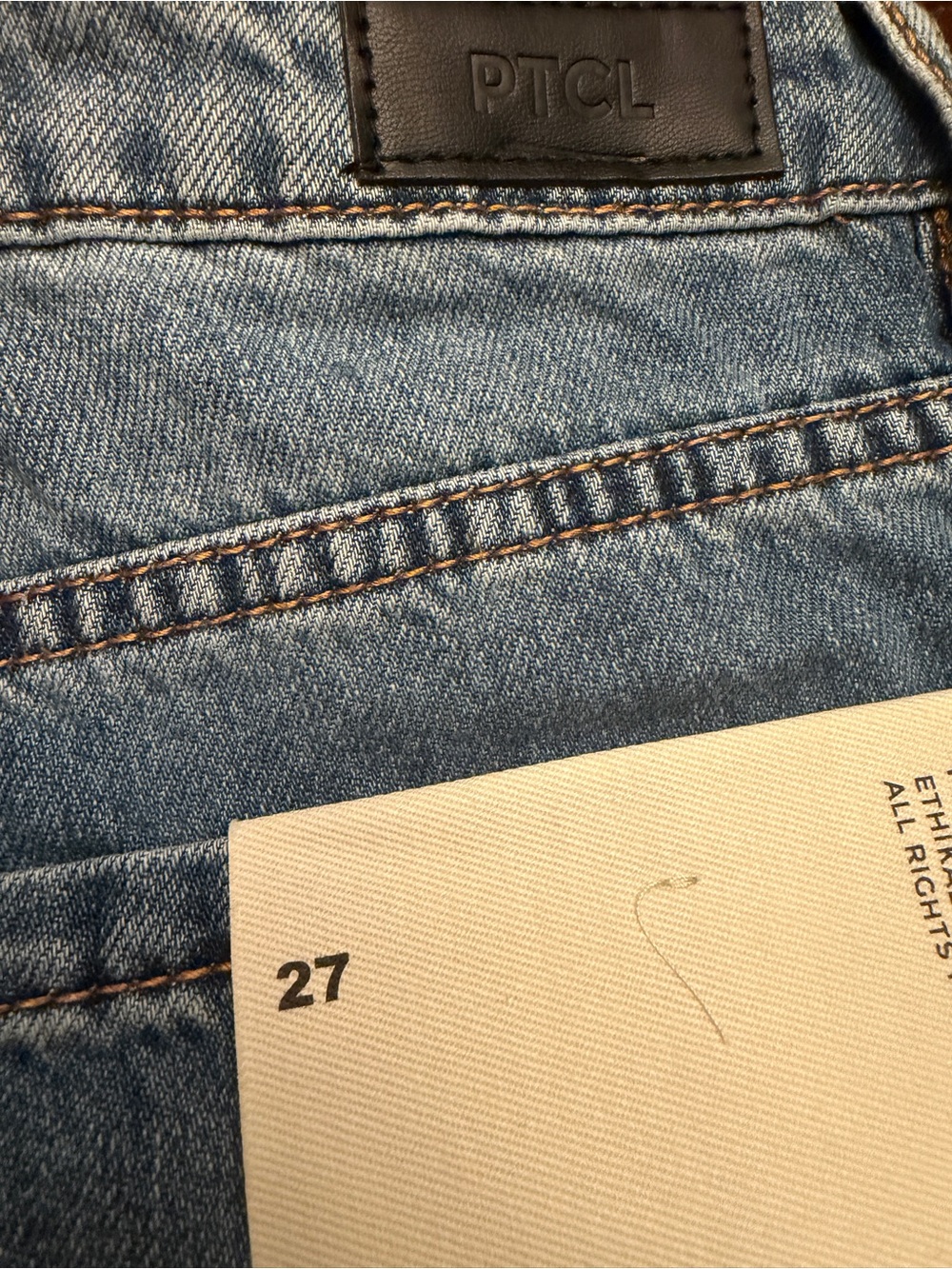 PTCL Light Wash High-Rise Wide-Leg Jeans - Picture 11 of 12